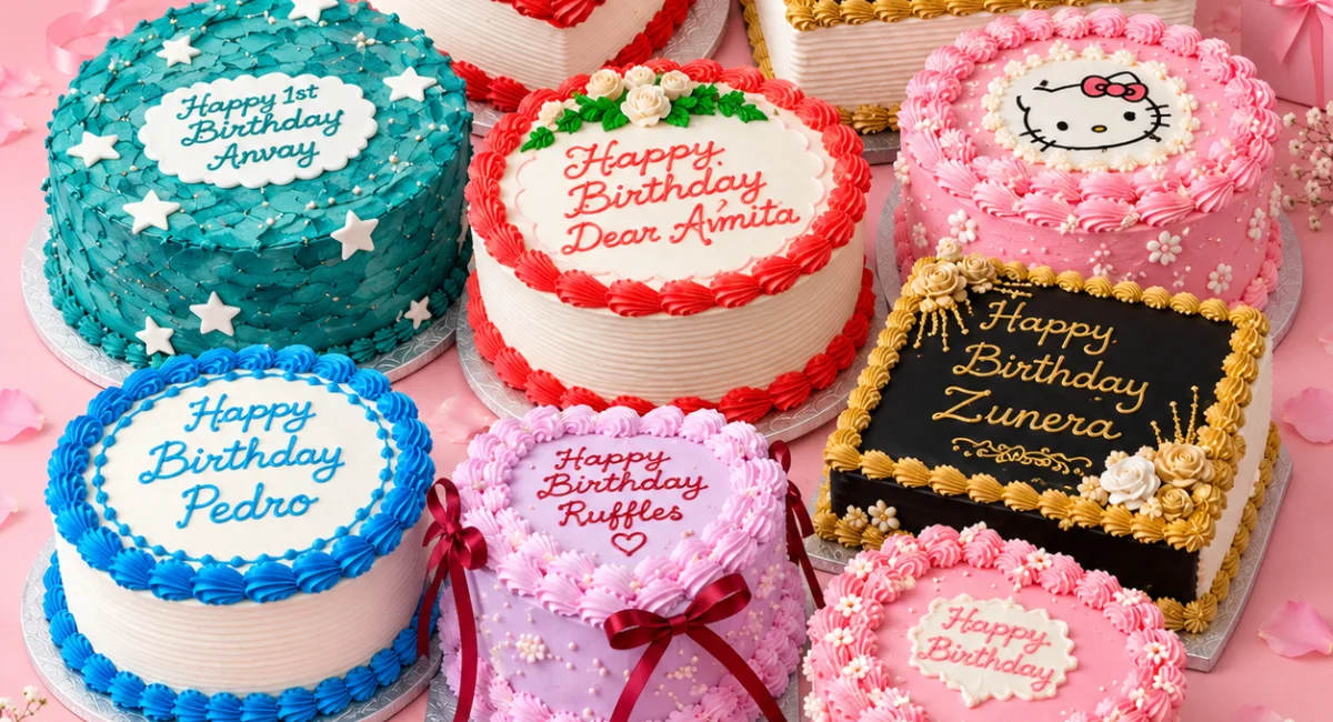 Birthday Cakes in Toronto & GTA