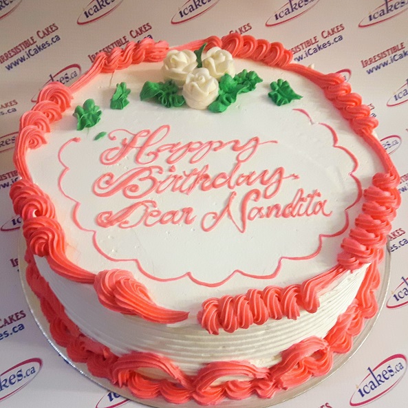 Regular Birthday, Anniversary Cake For Woman/Girl