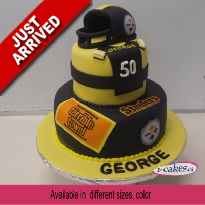 Pittsburgh Steelers Themed Birthday Cake | Graceful Cake Creations | Flickr