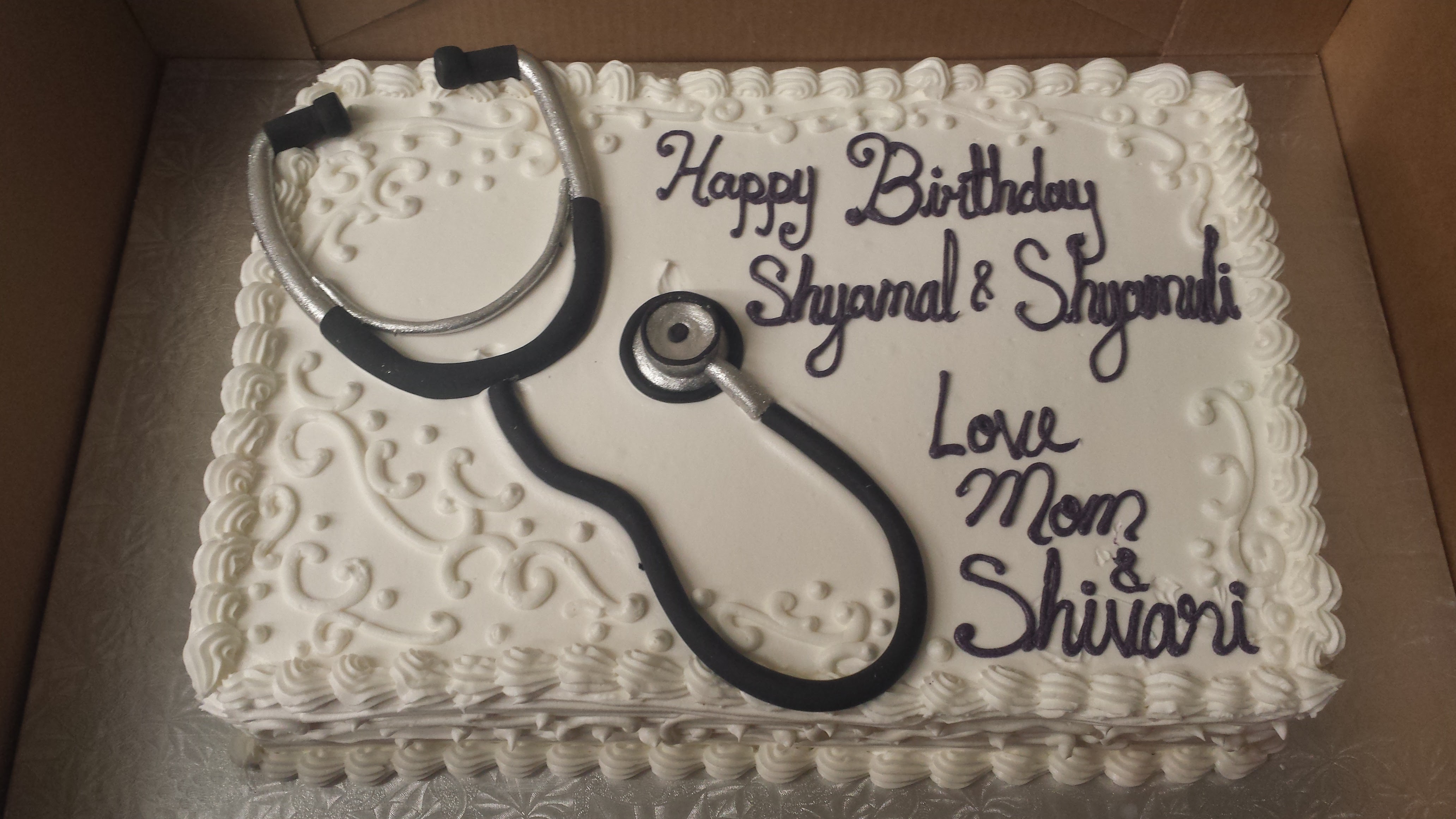 Doctors Choice, Regular Slab Birthday Cake For Woman/Man
