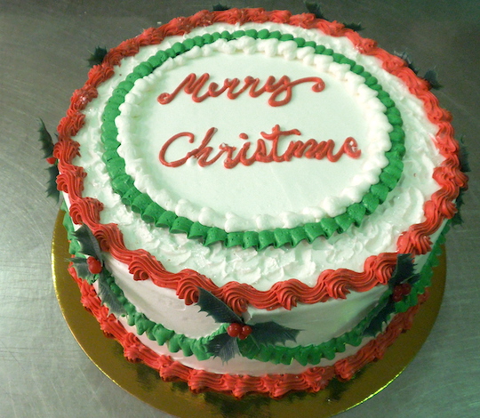Simply Christmas Cake From Irresistible Cakes