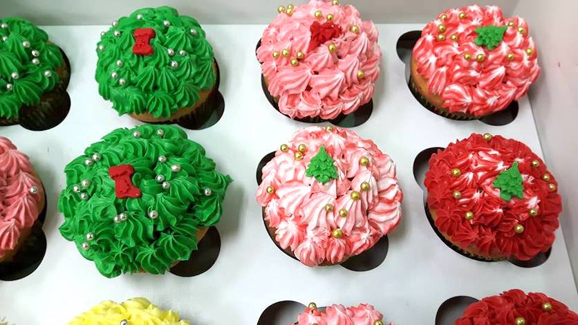 Christmas Cupcakes From Irresistible Cakes