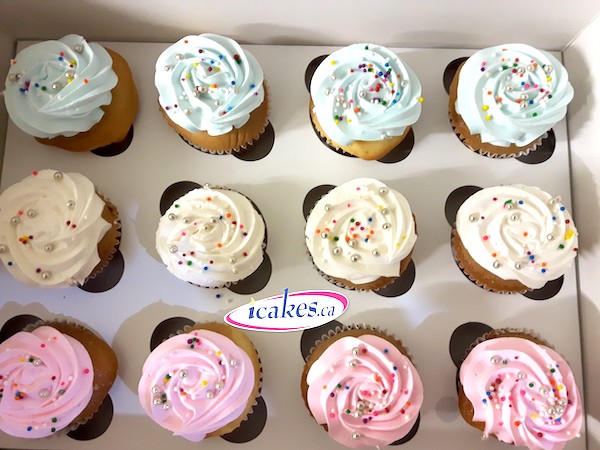 Kids Boy/Girl Birthday Case Cupcakes