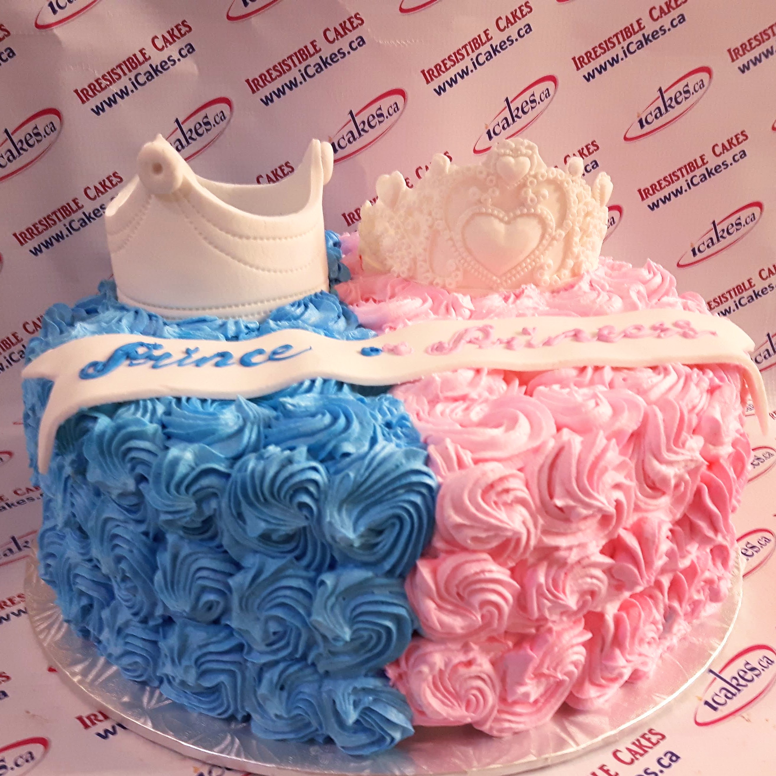 Two Tiered Baby Bottom Baby Shower Cake | cakewaves-mncb.edu.vn