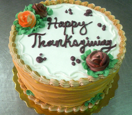 Thanksgivings regular decoration cakes from iCakes Vaughan