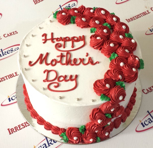 Mother's day buttercream rosette cake from Irresistible Cakes