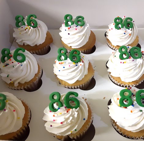 Number Cupcakes For Birthday Or Anniversary