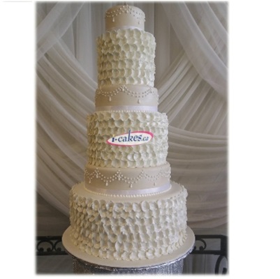 Irresistible, Petals, Big Exclusive Wedding Cake