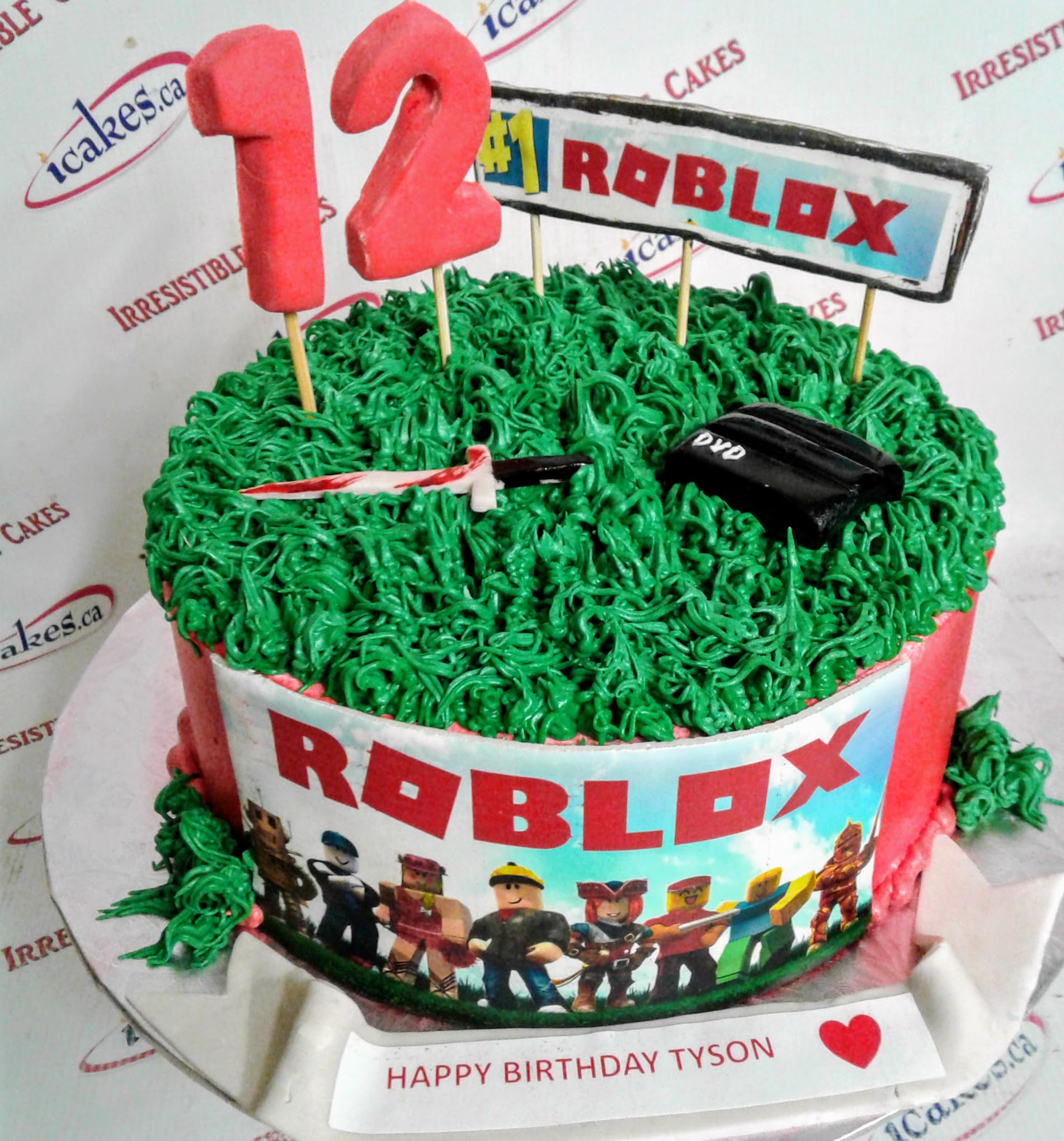 Fortnite Roblox Buttercream Special Kids Boy Birthday Cakes