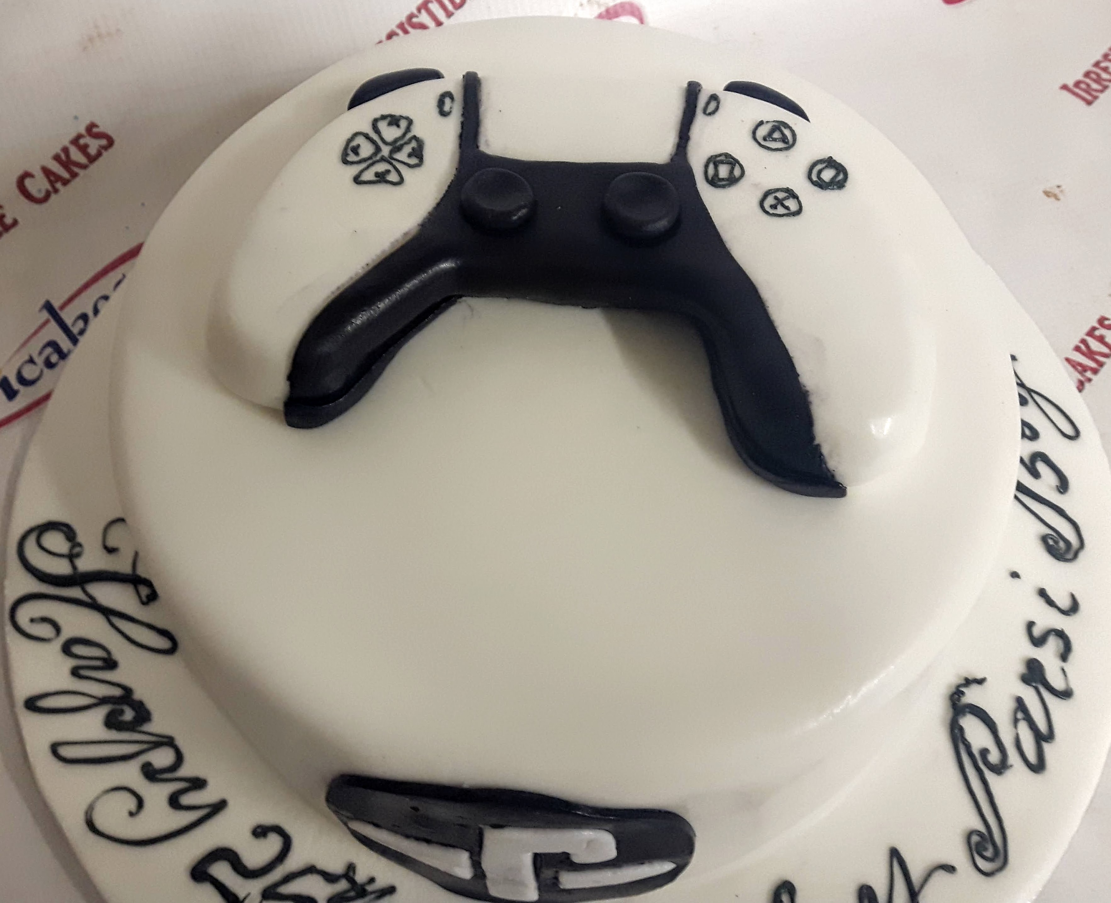 PS5 Play Station ConsoleFondant Birthday Cake From Irreistiblke Cakes Scarborough