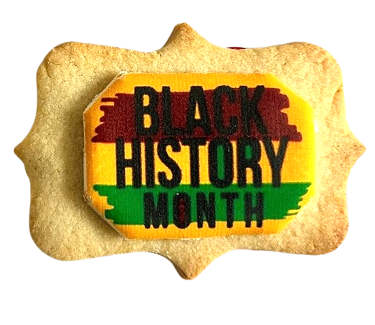 Black History Month Edible Print Cookies