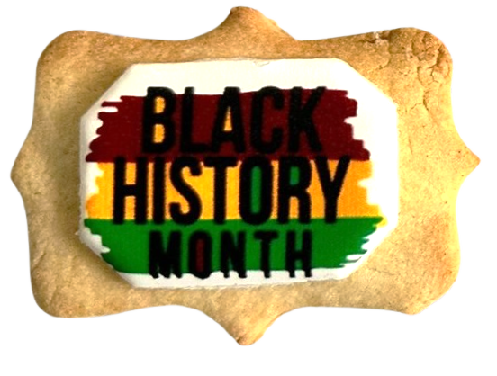 Black History Month Edible Print Cookies