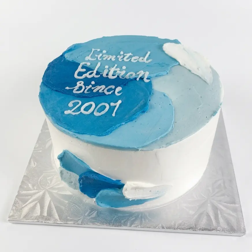 The Limited Edition Abstract Palette Cake