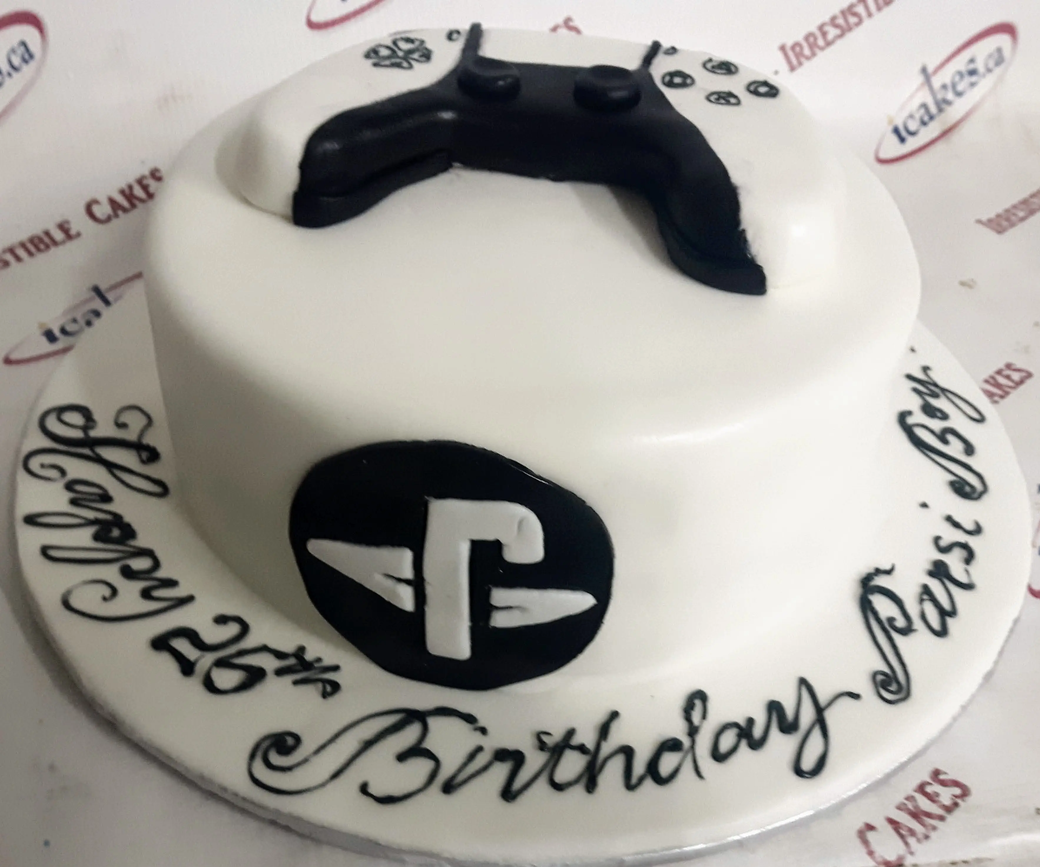 PS5 Play Station ConsoleFondant Birthday Cake From Irreistiblke Cakes Scarborough