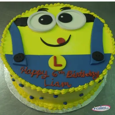 Minions Special Buttercream Kids Birthday Cake From Irresistible Cakes