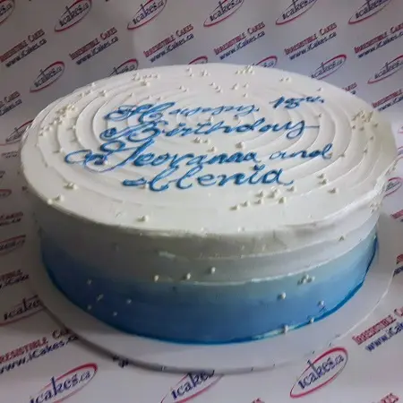 Ombre, Edible Balls, Buttercream Cake For Woman/Man/Girl/Boy