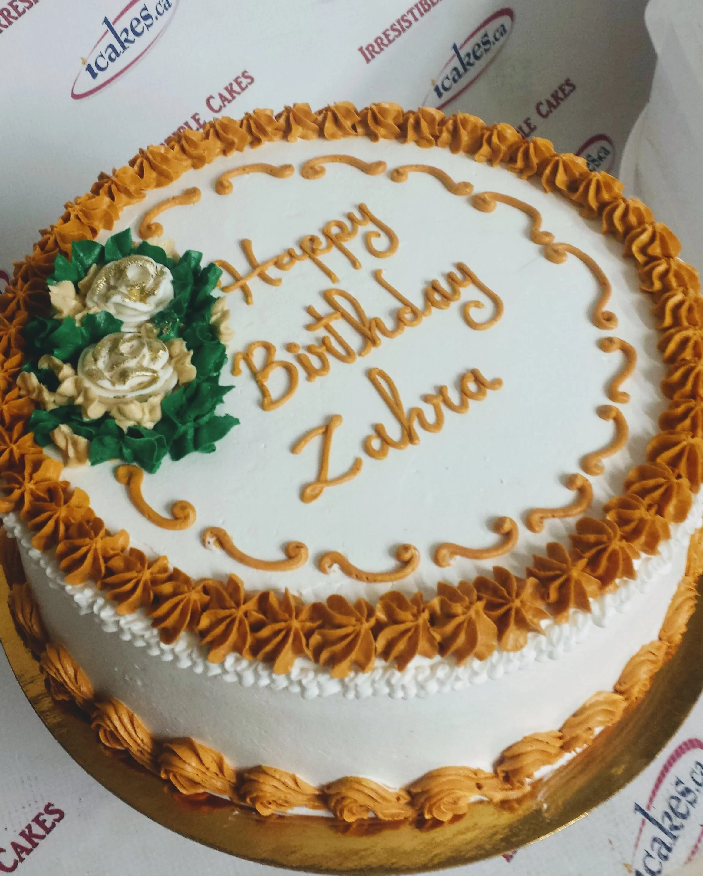 Regular 15 Buttercream Birthday Cake For Woman/Girl