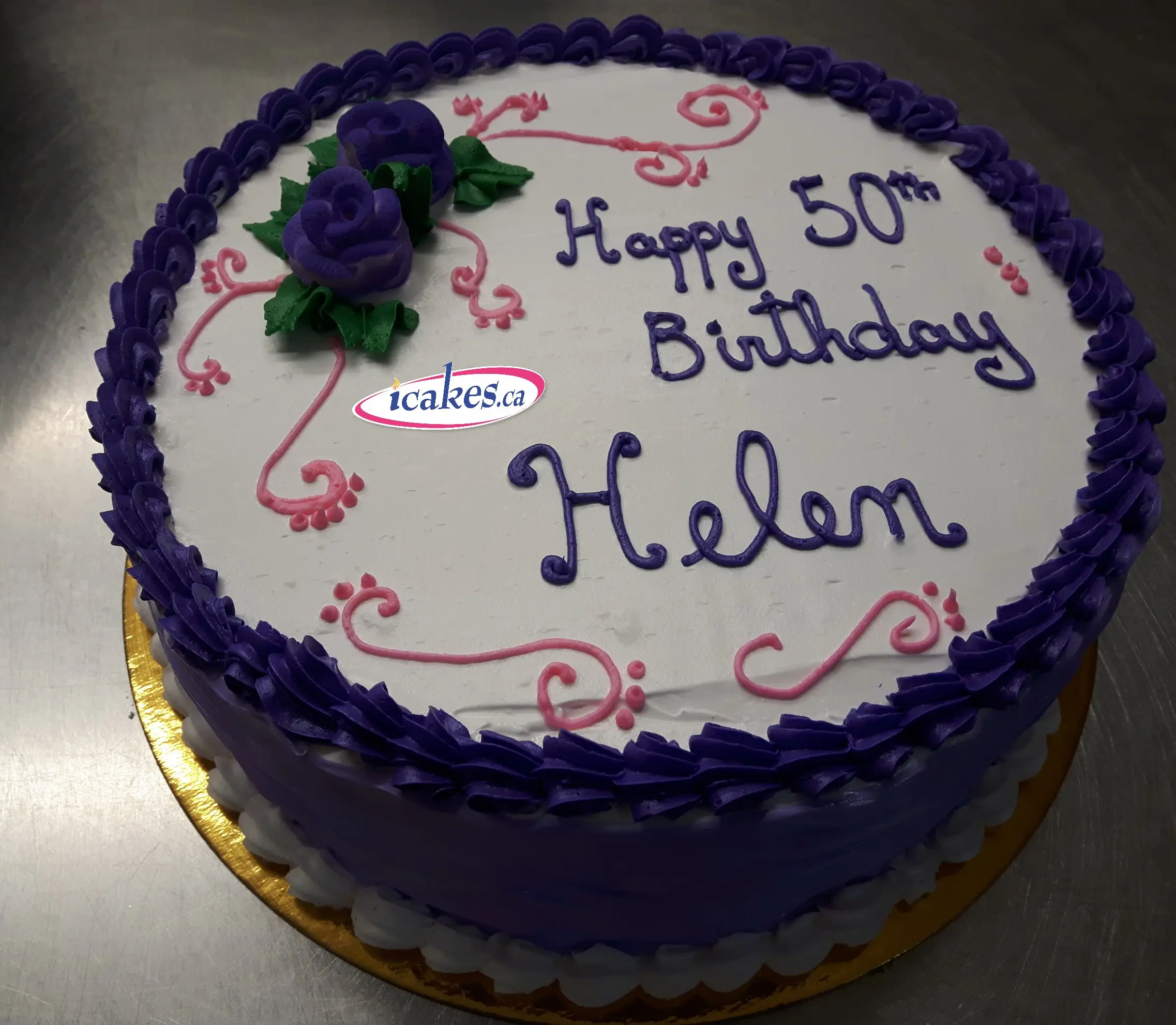 Regular 15 Buttercream Birthday Cake For Woman/Girl