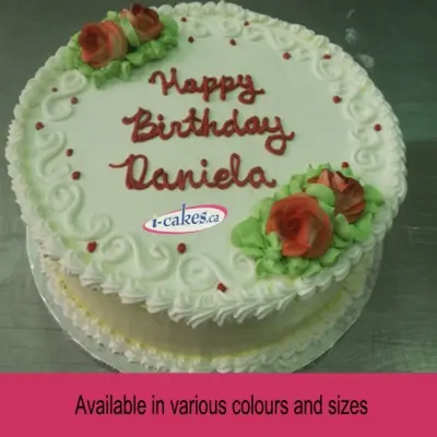 Regular Birthday, Anniversary Cake For Woman/Girl