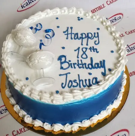 Regular Buttercream Birthday Cake For Man/Woman/Boy/Girl