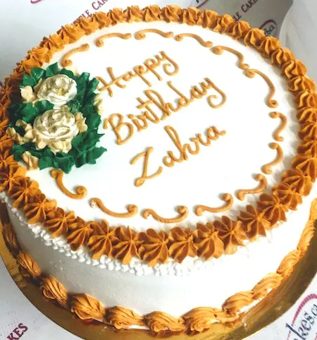 Regular Buttercream Birthday Cake For Man/Woman/Boy/Girl