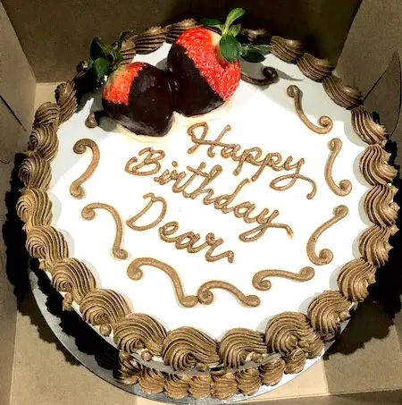 Regular Buttercream Birthday Cake For Man/Woman/Boy/Girl