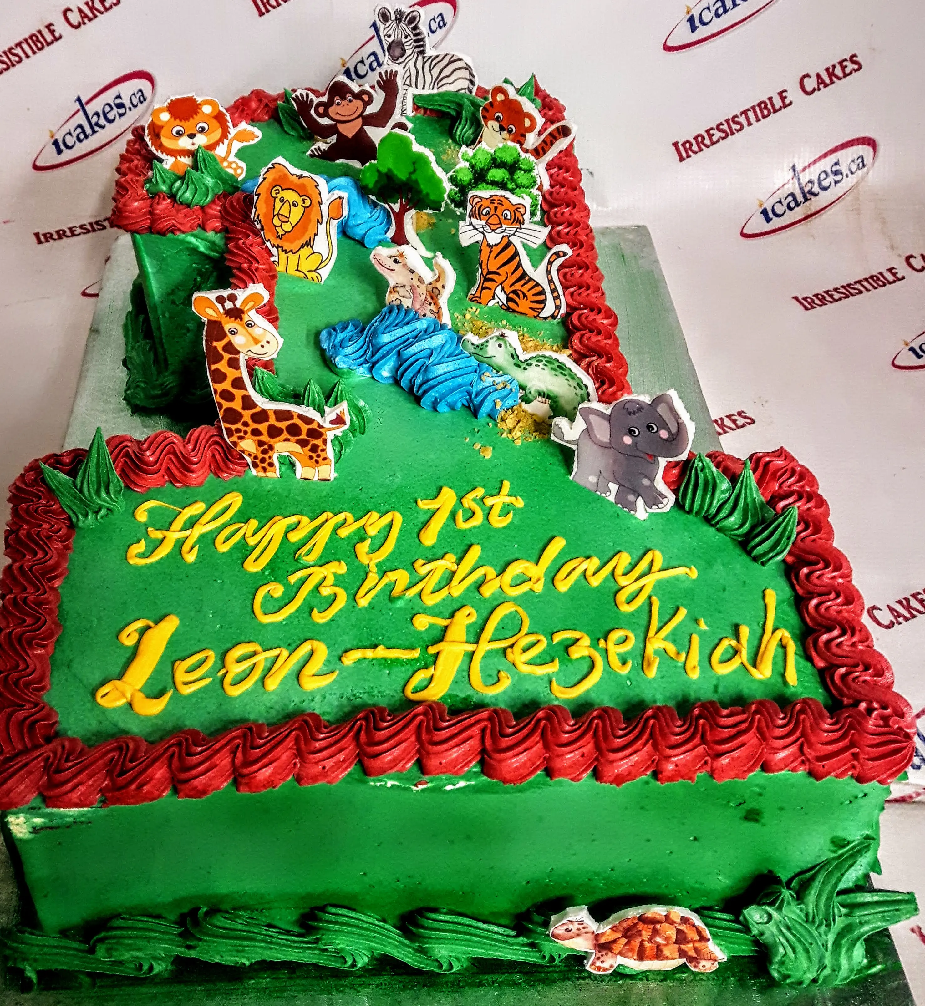 Special Numbers 1-9 Photo Cake Bubble Guppies Sea Zoo Spiderman Baby Shark Kids Boy / Girl Birthday Cake