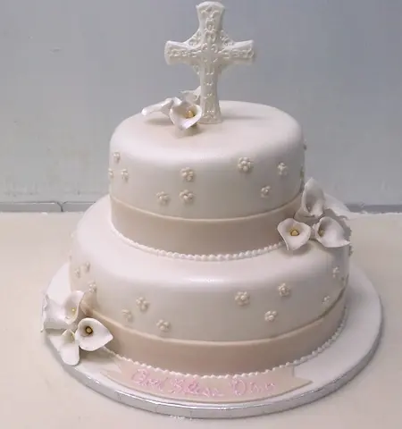 Religious 34 Fondant Cake