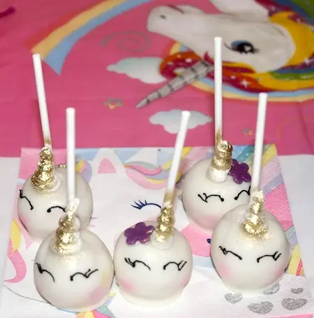 Unicorn Cake Pops